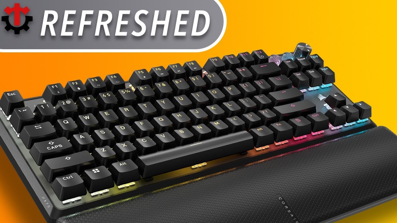 FASTEST Gaming Keyboard EVER from Corsair!