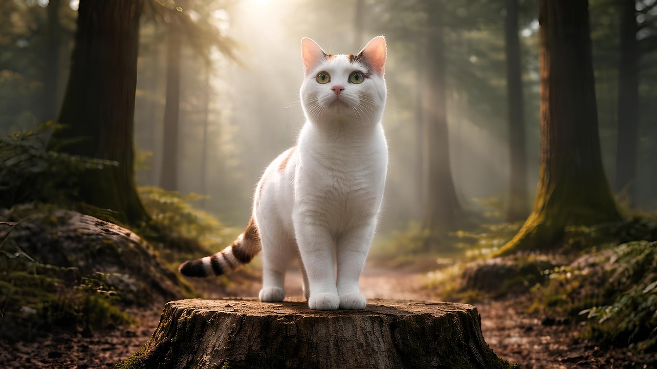 My Indoor Cat’s First Time in the Forest