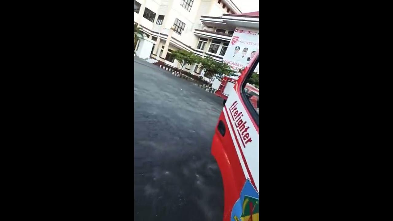 Cara menggunakan PTO mobil damkar dan skalian mengisi air. DAMKAR BOLMONG