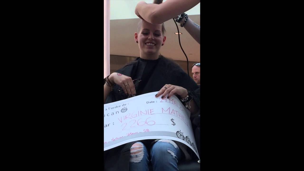 Défi tête rasée 2015 - Virginie Mathieu