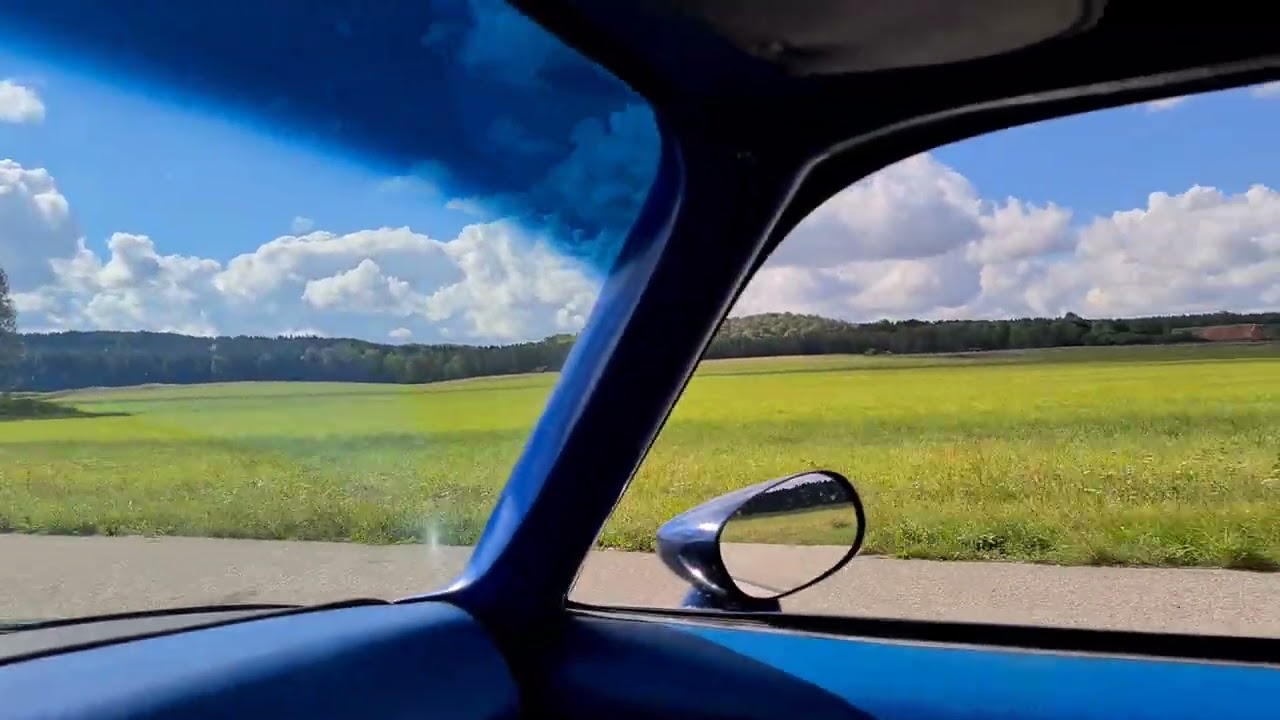 1971 Chevrolet Camaro 350 V8 driving 