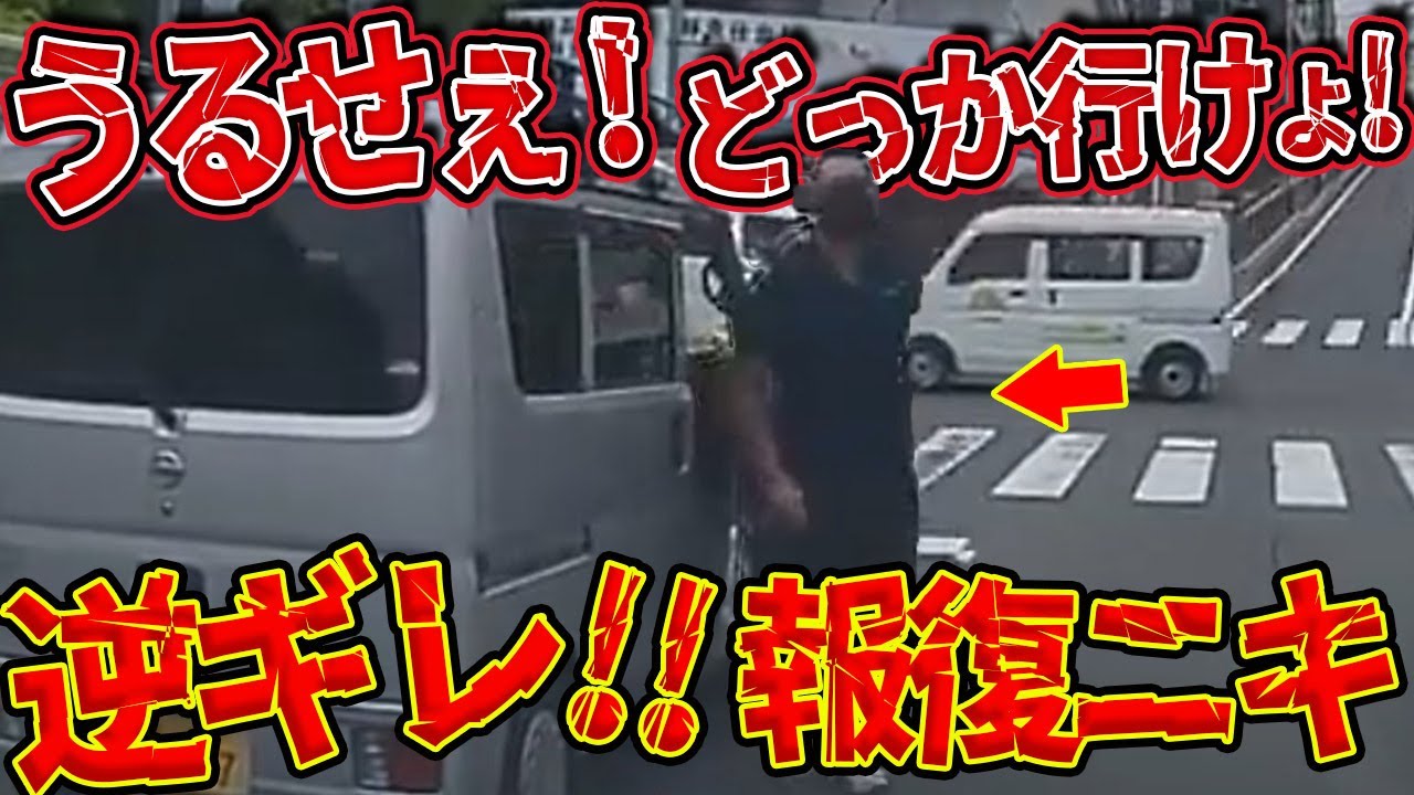 【ドラレコ総集編】プライドが傷ついた逆ギレニキが報復する衝撃の瞬間【交通安全推進、危機予知トレーニング】【スカッと】