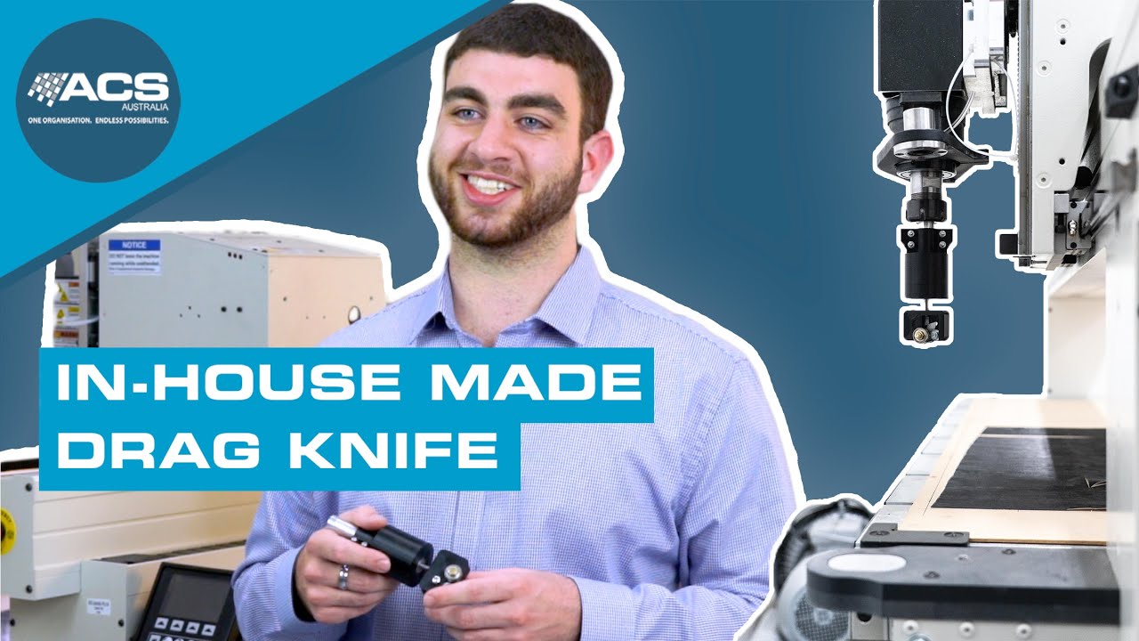 In-House Made Drag Knife for CNC Ply Cutting | Michael Jurdana