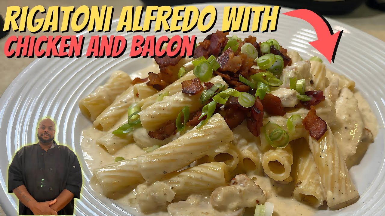 CREAMY Rigatoni Alfredo RECIPE You'll CRAVE!