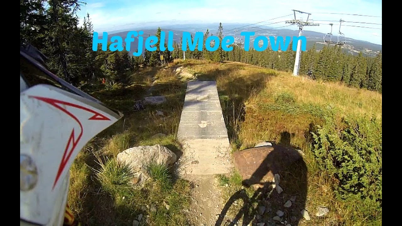 Downhill Hafjell Moe Town Trail GoPro HERO 3 1080p