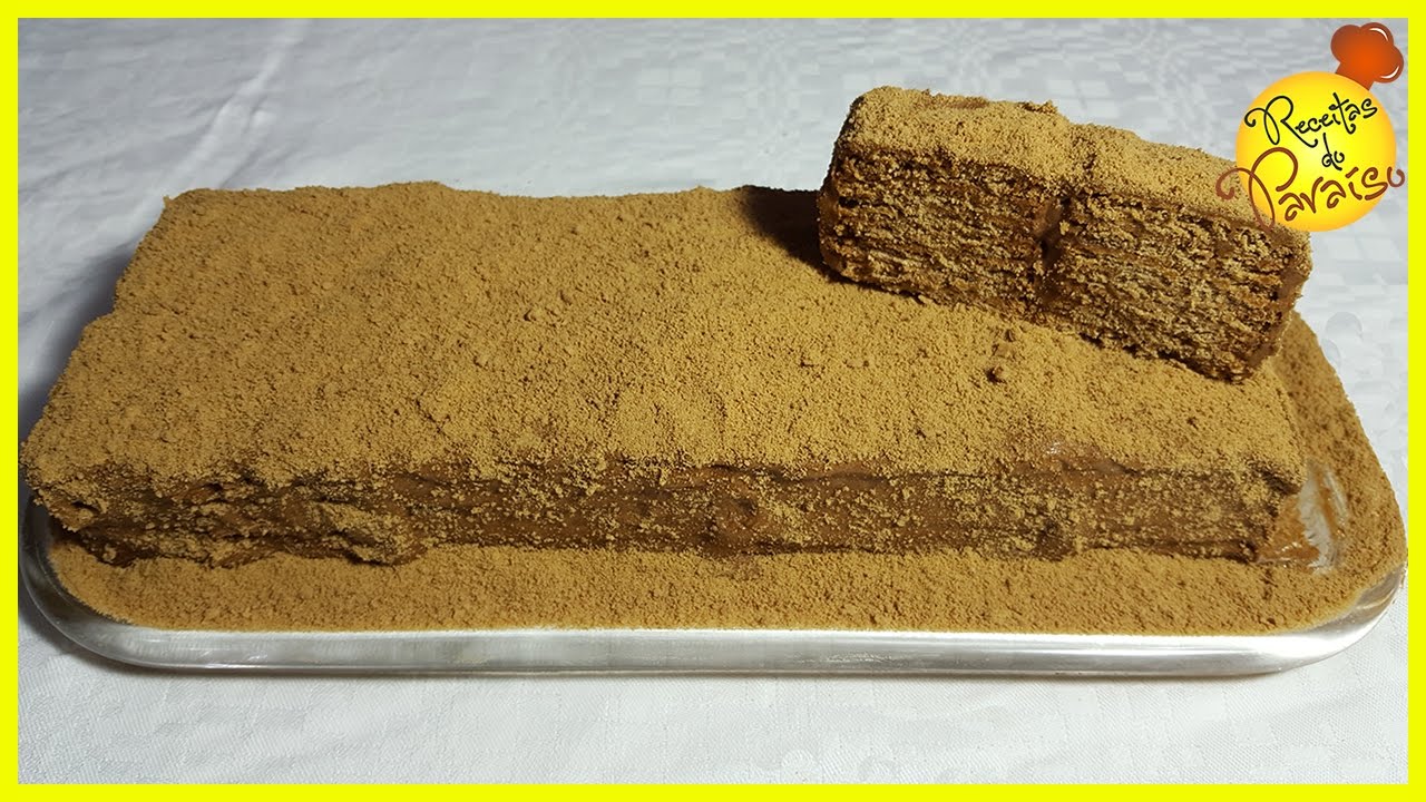 BOLO DE BOLACHA - 🍎 