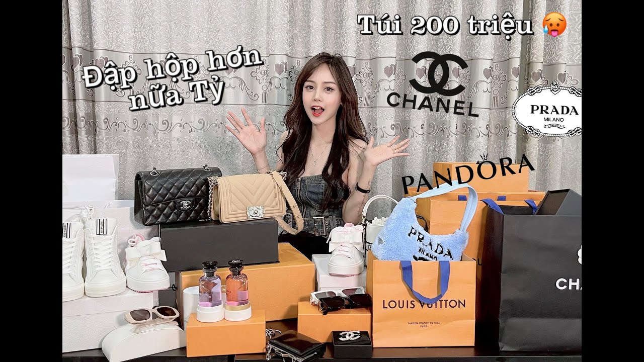 Vũ Ngọc Duyên - Unbox | Đập hộp hơn nữa Tỷ có gì HOT✨ ,LOUIS VUITTON, CHANEL, PRADA         ...💸💸💸