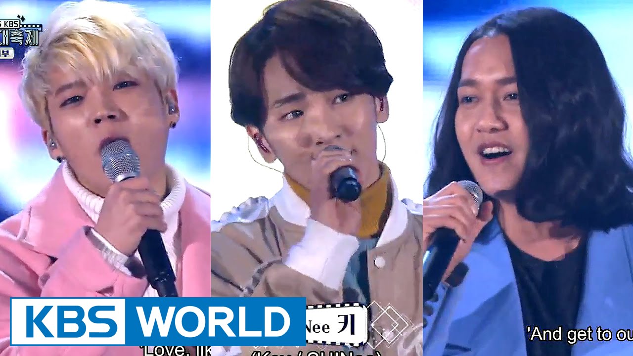 Kang KyunSung & Key & WooHyun - Flying into the Night [2015 KBS Song Festival / 2016.01.23]