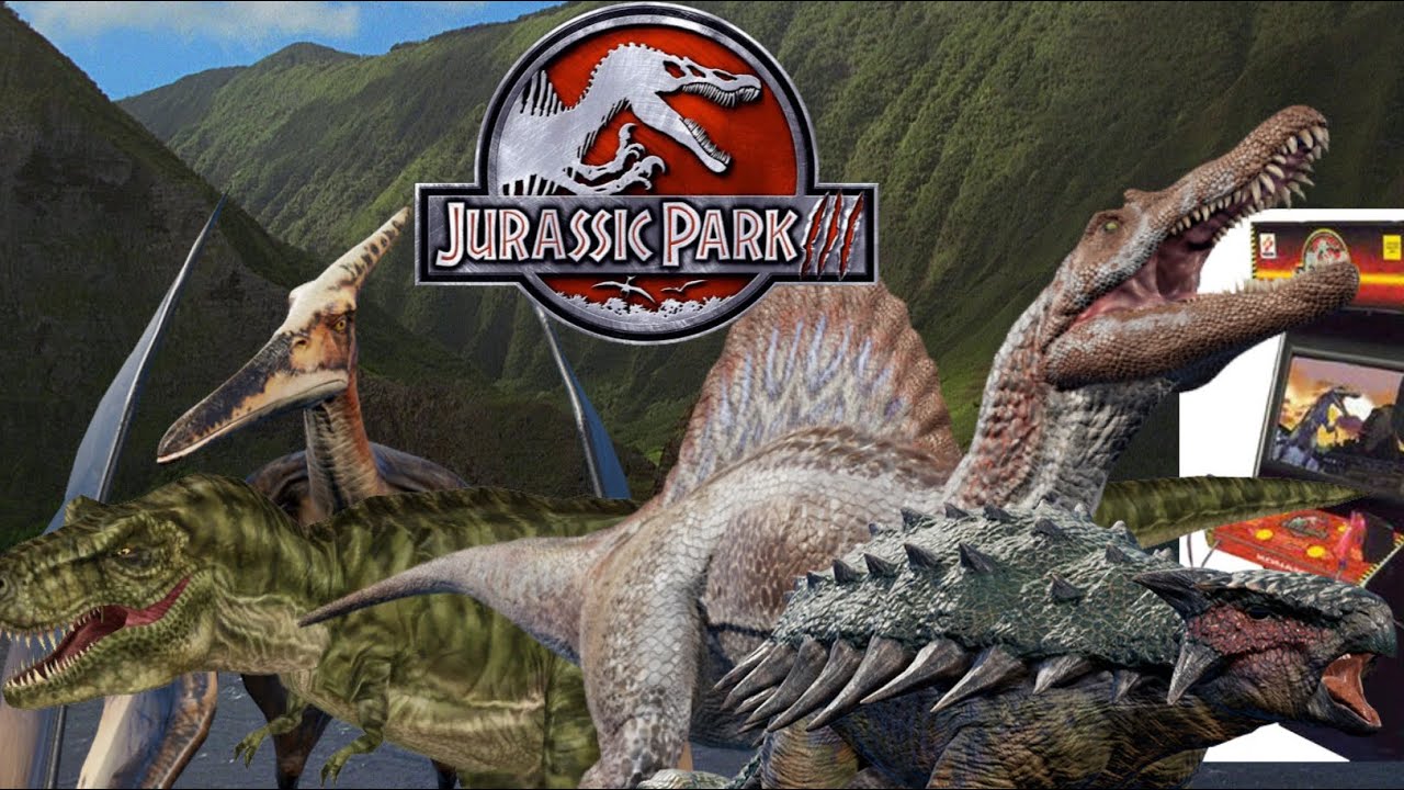Jurassic Park III Arcade: Full Playthrough (CO-OP)