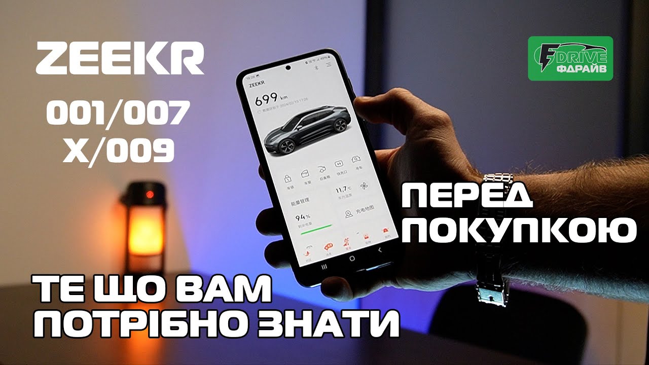 Додаток для електромобіля Zeekr 001/007/Х/009. Навіщо майстер акаунт?