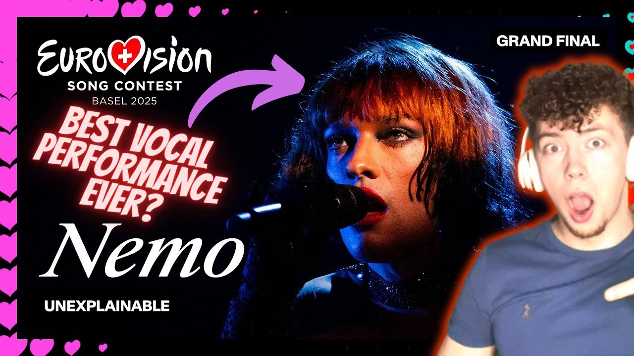 Nemo - Unexplainable *РЕАКЦИЯ* 🇨🇭 Евровидение 2025 #UnitedByMusic