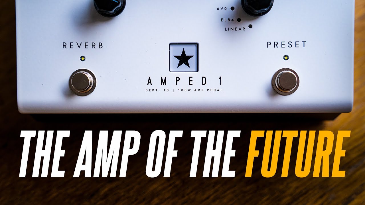 БУДУЩЕЕ ГИТАРНЫХ УСИЛИТЕЛЕЙ уже здесь! Blackstar AMPED 1