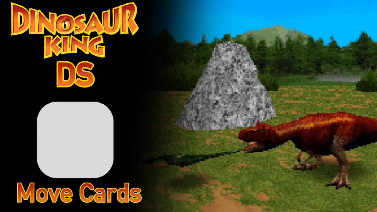 Dinosaur King DS: All NORMAL Move Cards!