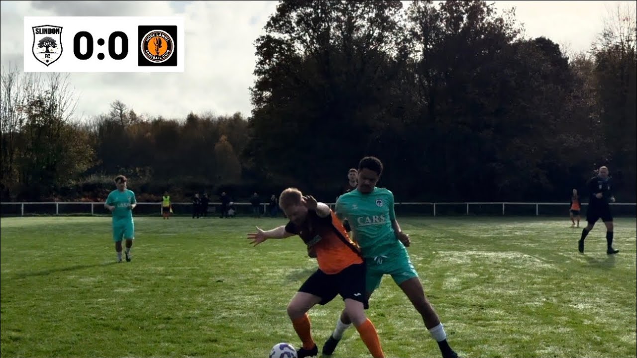 09/11/25 - SLINDON FC vs Hove Lawns. Sussex County Cup Quarter Final 
