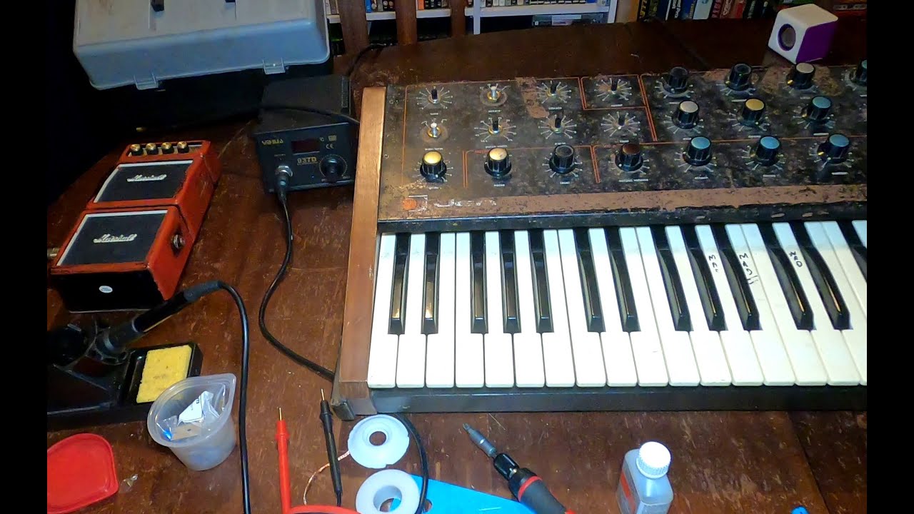 Spicy components and weird sounds!!! Jen Synthetone 1000SX rebuild Part 2