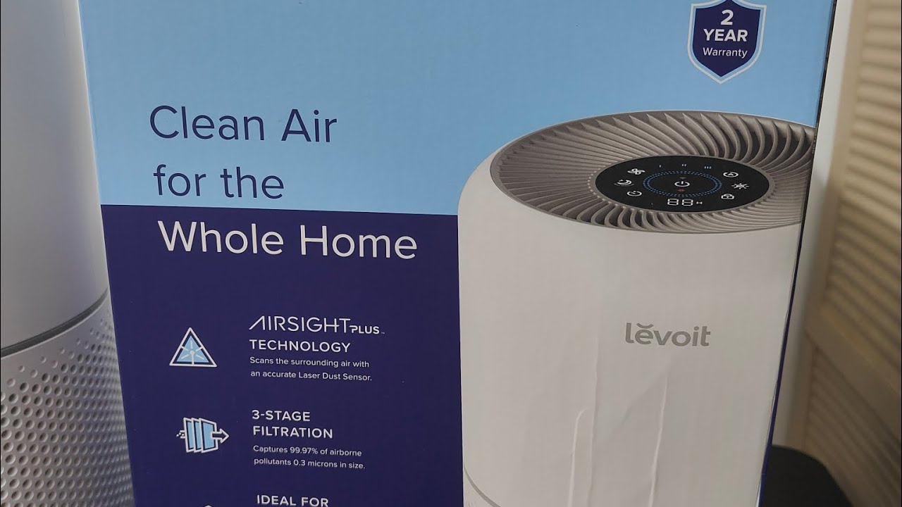 Lēvoit Air Purifier VeSync Core 300S Unboxing