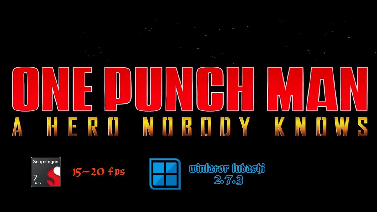 🔥 One Punch Man on Android 15-20FPS! Winlator + Adreno | OnePlus Nord CE 4 Snapdragon 7 Gen 3 🎮💥