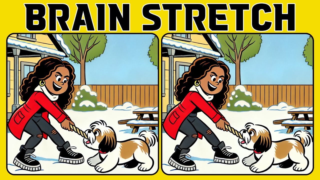 🧠🧩Spot the 3 Differences | Brain Stretch (A Bit Tricky)
