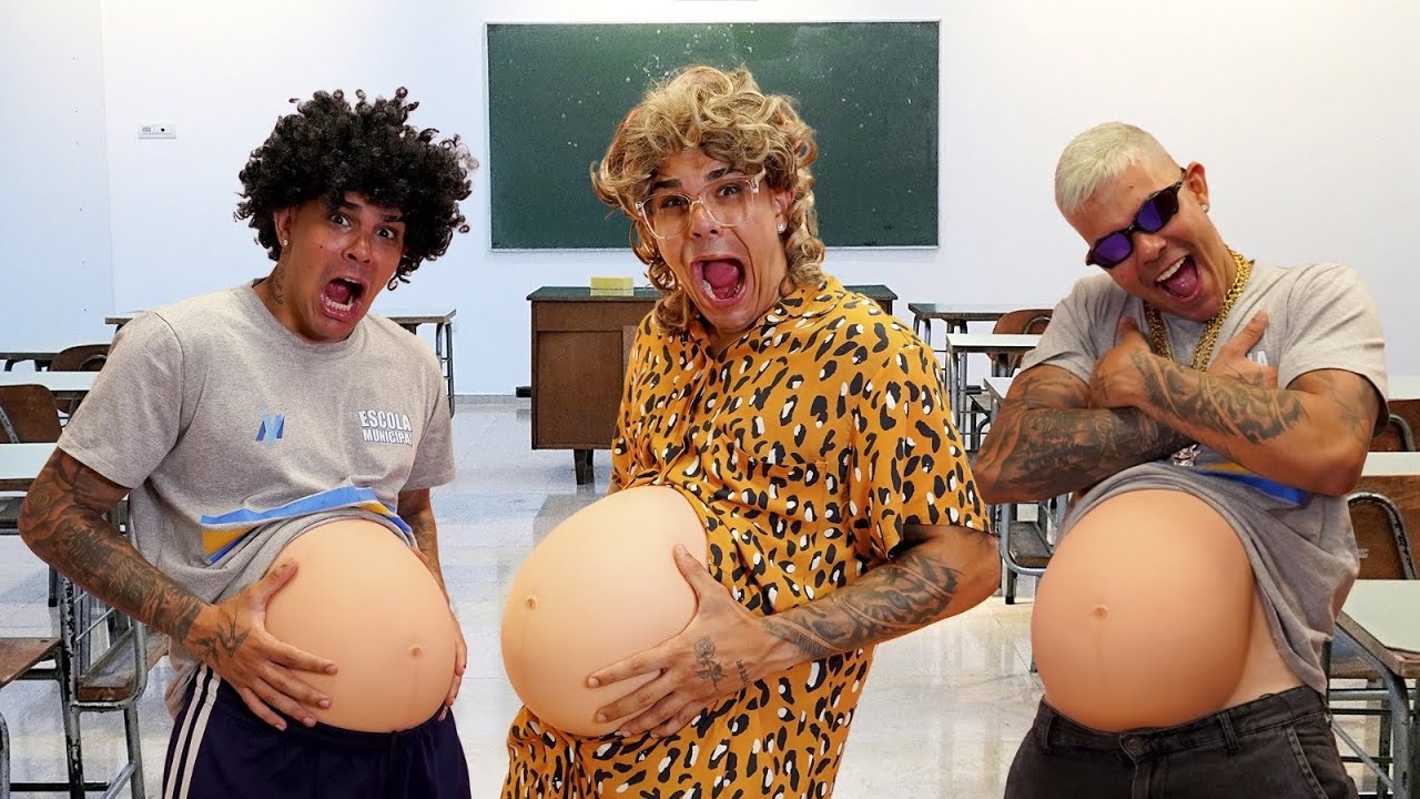 MINHA PROFESSORA TA GR&Aacute;VIDA 
