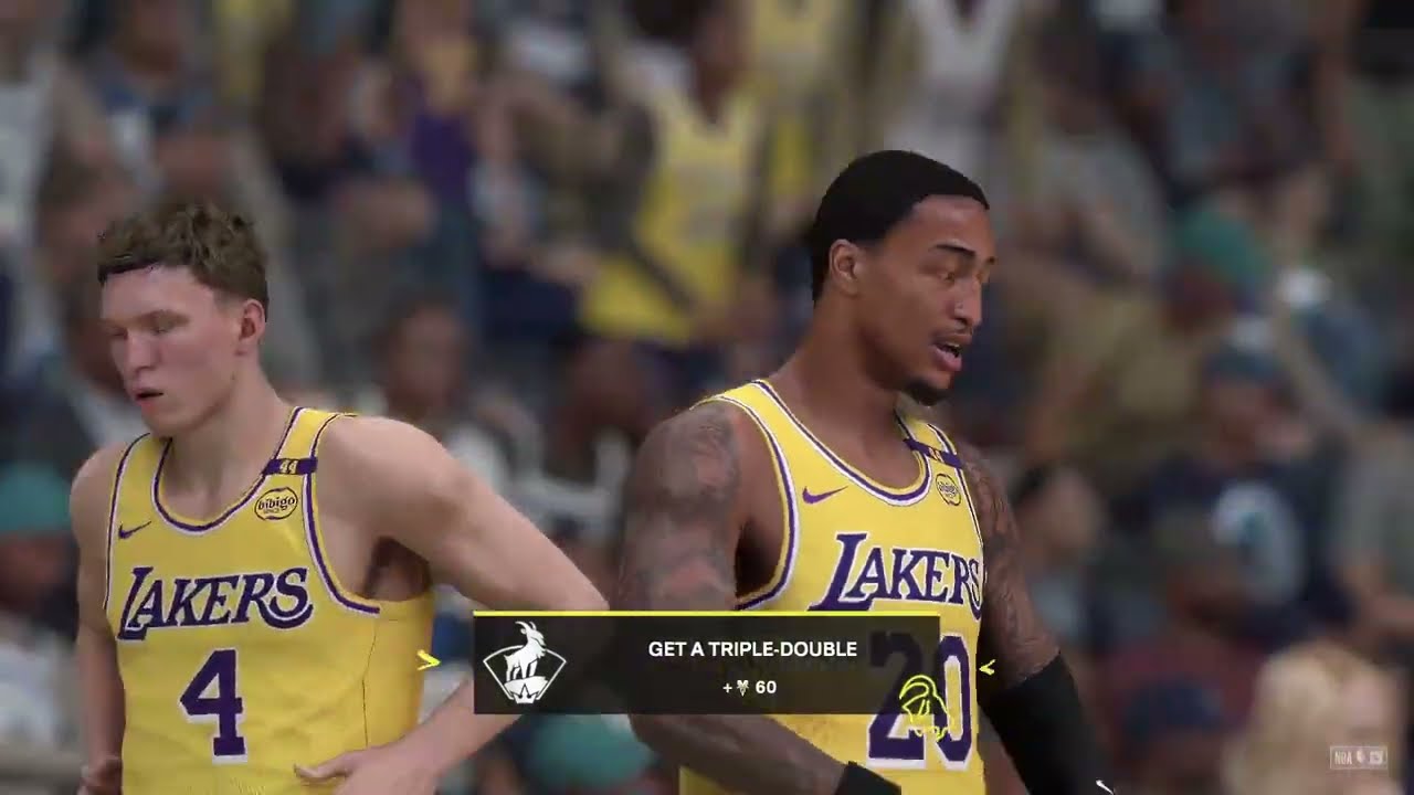 CMDR aRcADe in NBA 2K25: Season 3: Game 34 (33-0) LA Lakers Vs ... LIVE!!!
