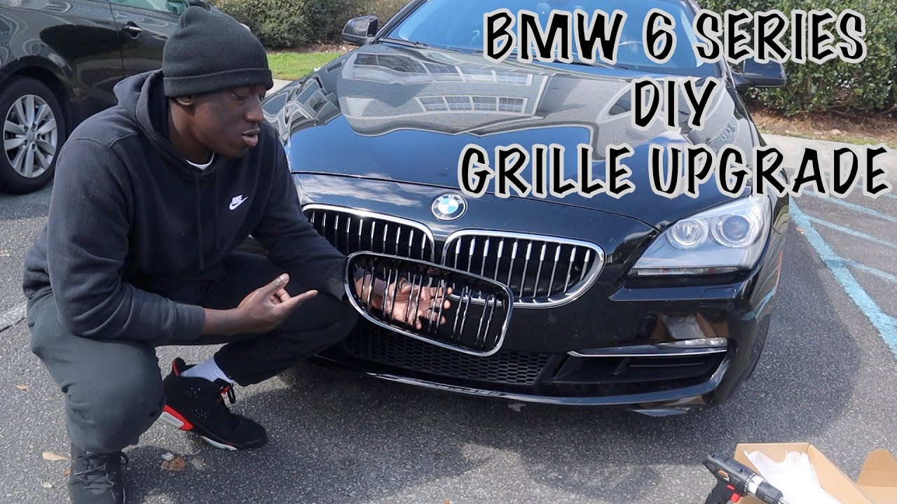 BMW 6 Series Kidney Grilles Removal And Install