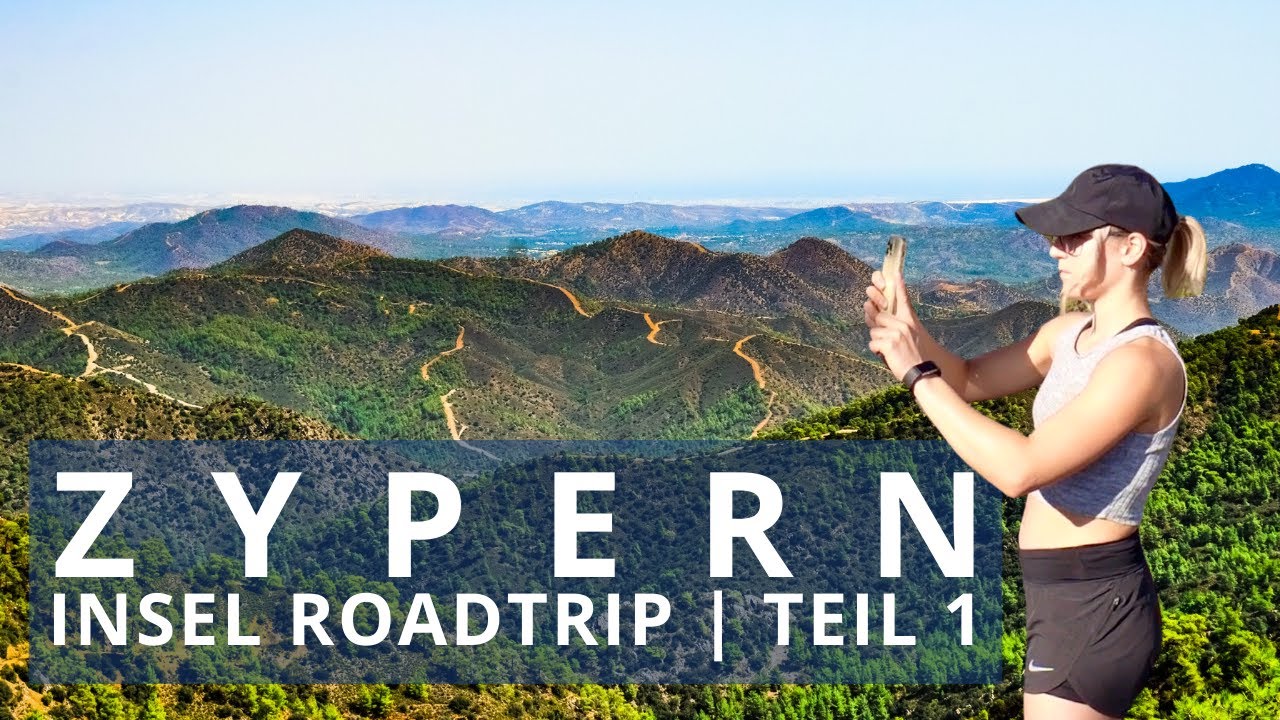 ZYPERN - SÜDKÜSTE (Larnaka, Limassol, Troodos Mountains, Paphos) #roadtrip | Vlog#25