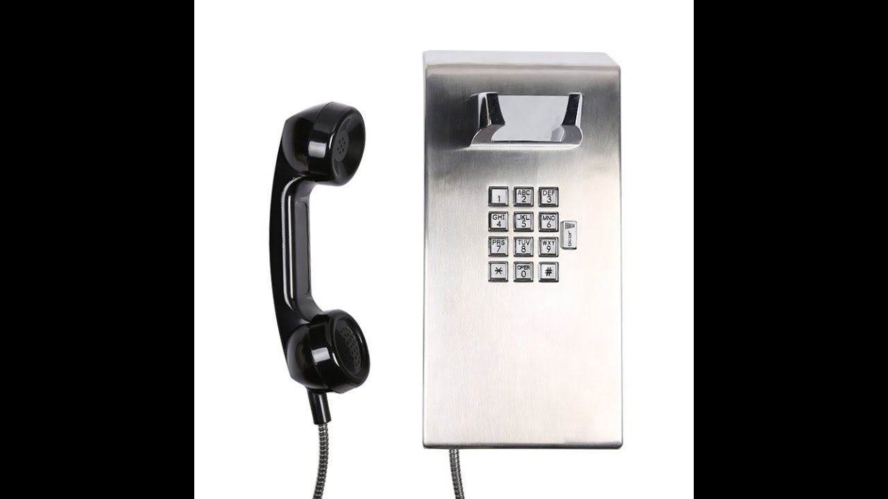 How does vandal proof  industrial prisoner & jail & inmate telephone JWAT137 phone look like ?