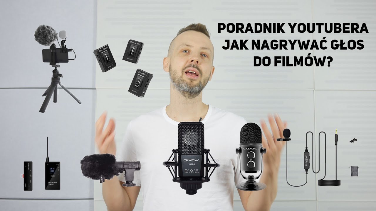 Poradnik Youtubera - jak nagrywać głos do filmów?