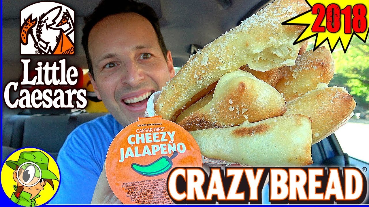 Маленький Caesars® | Crazy Bread® 2018 | Обзор продуктов питания! ??...