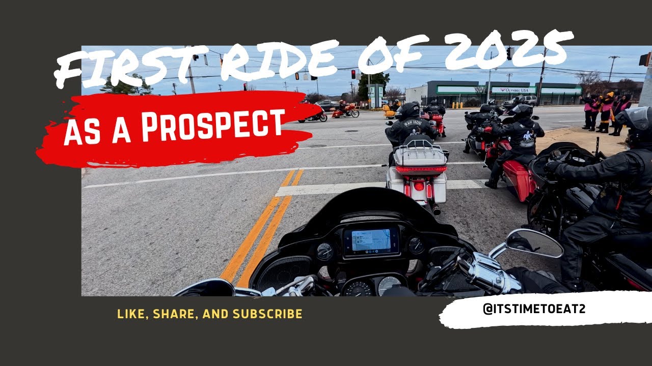 First Ride of 2025 | I Survived RAW Iron MC's New Year's Tradition