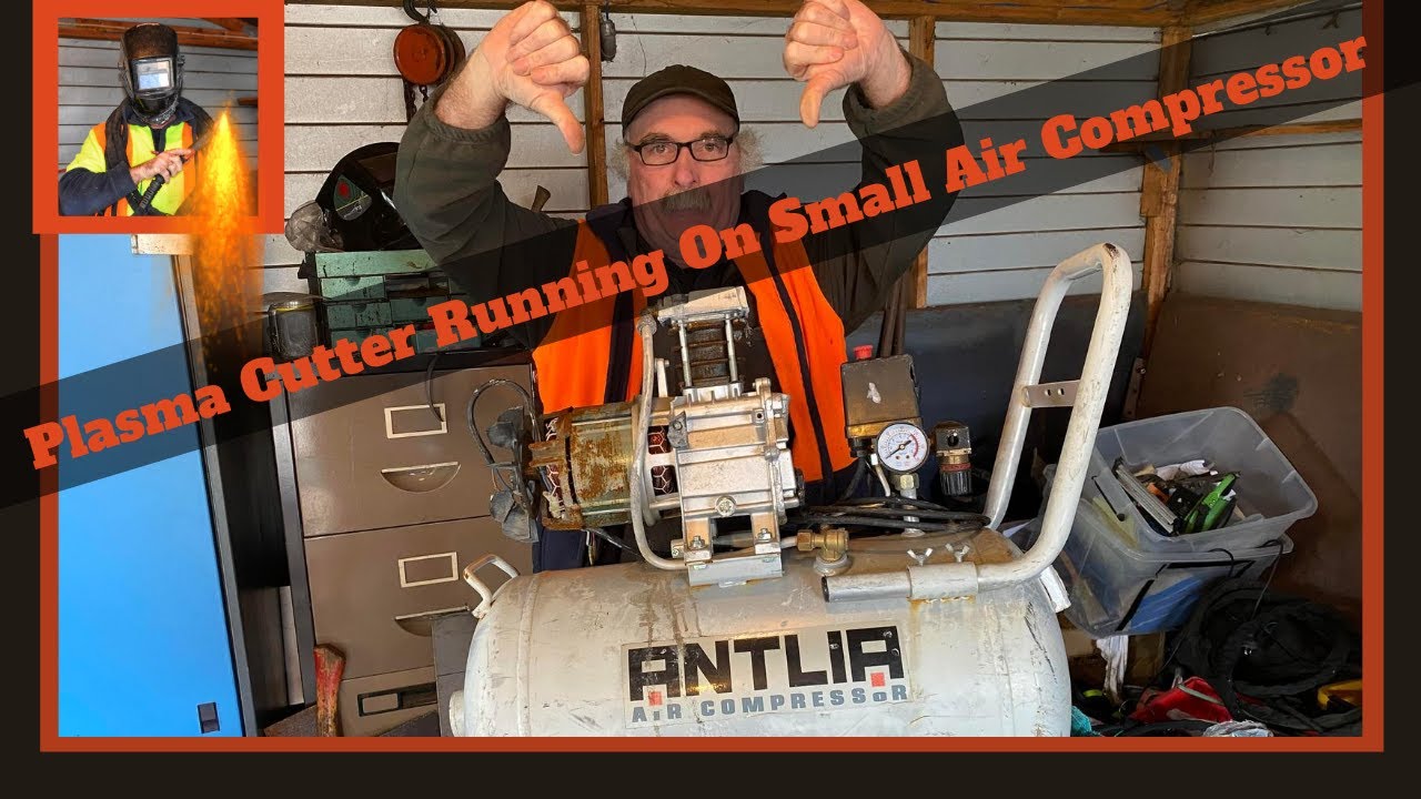 Plasma Cutter Running On Small Air Compressor