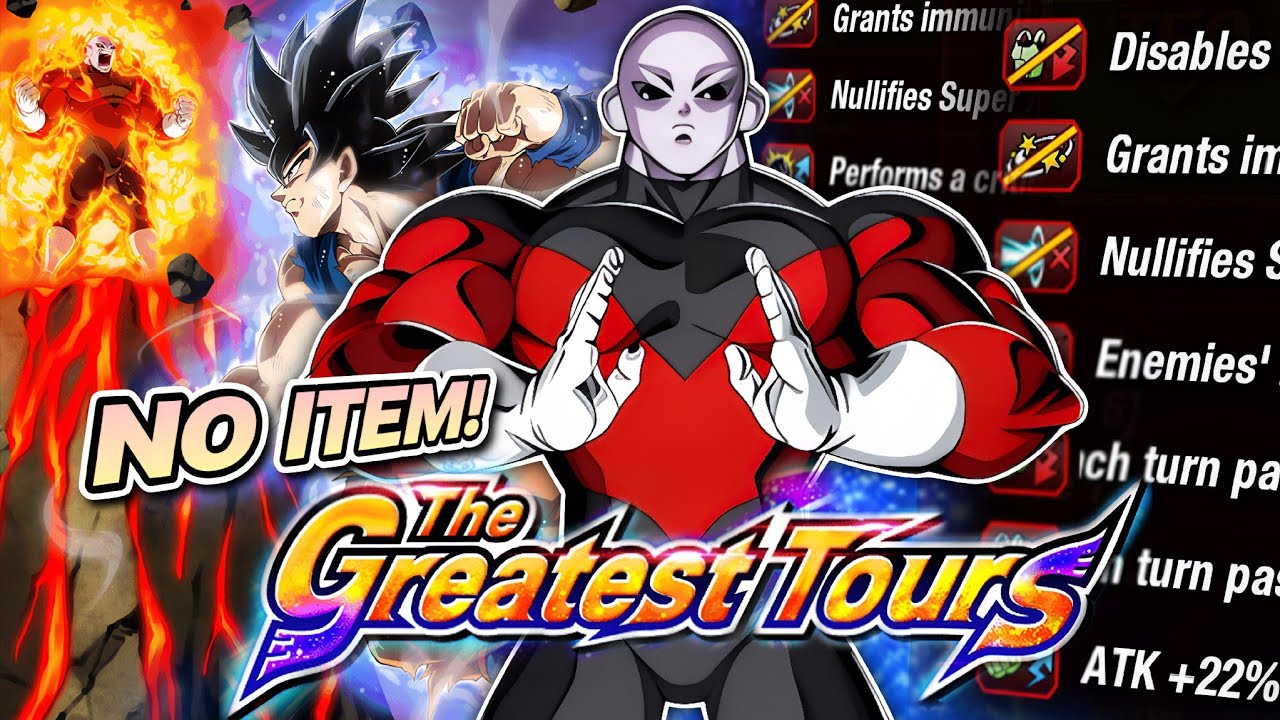 ว่าที่ด่านยากมิติใหม่แห่งเกม ลุยแบบ NO ITEM! | The Greatest Tours ด่าน 2 VS จิเรน (DokkanBattle)