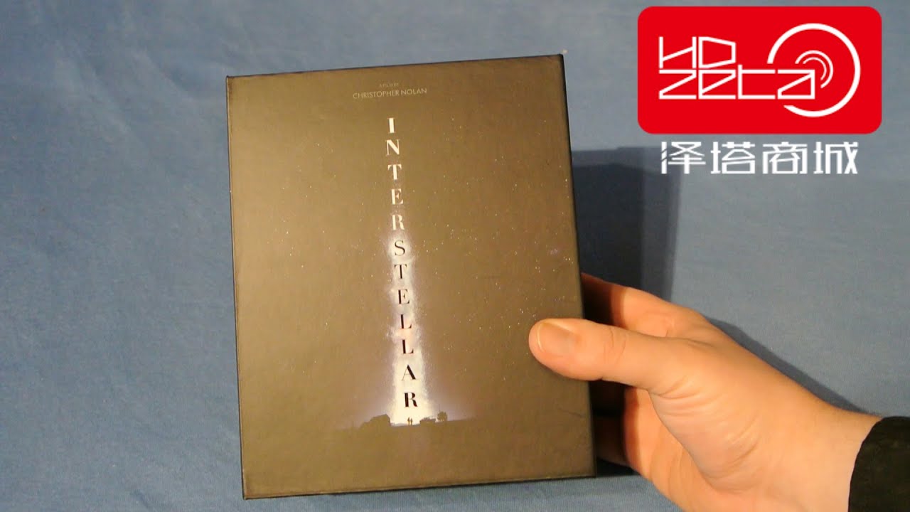 INTERSTELLAR HDZeta Box Set Blu-Ray Fullslip Steelbook Limited 600 Collectors Edition Gold Label
