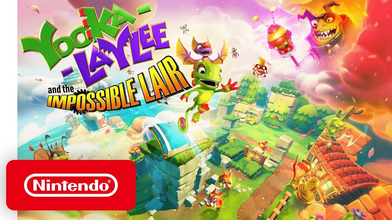 Yooka-Laylee and the Impossible Lair - Announce Trailer - Nintendo Switch