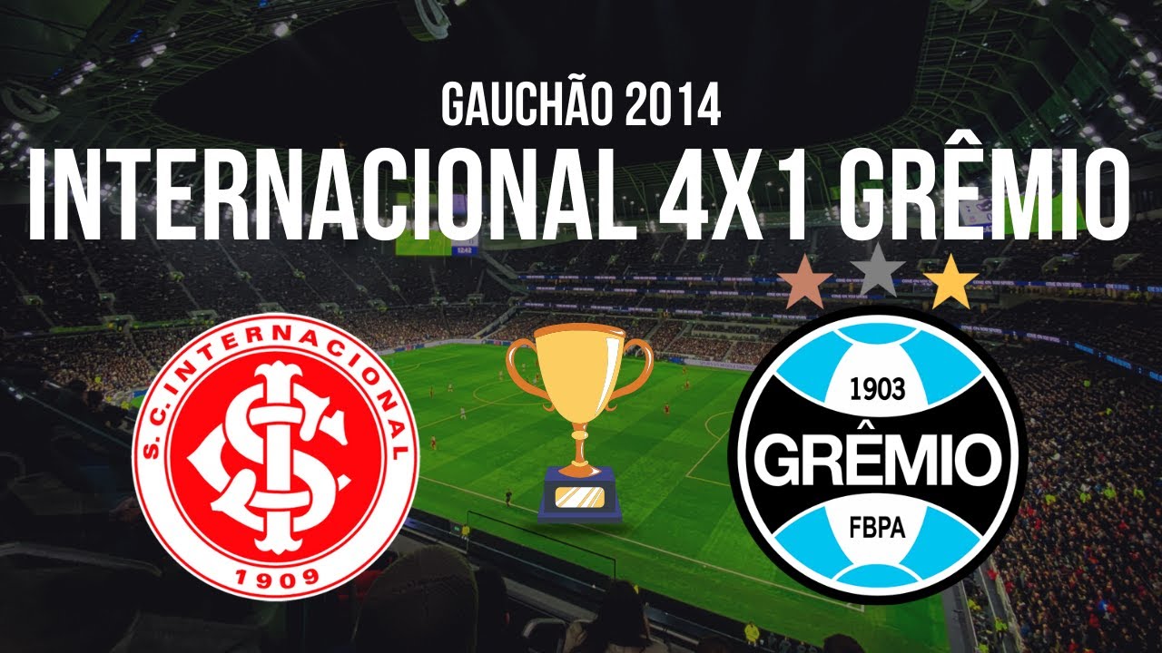 INTERNACIONAL 4X1 GR&Ecirc;MIO - GAUCH&Atilde;O 2014