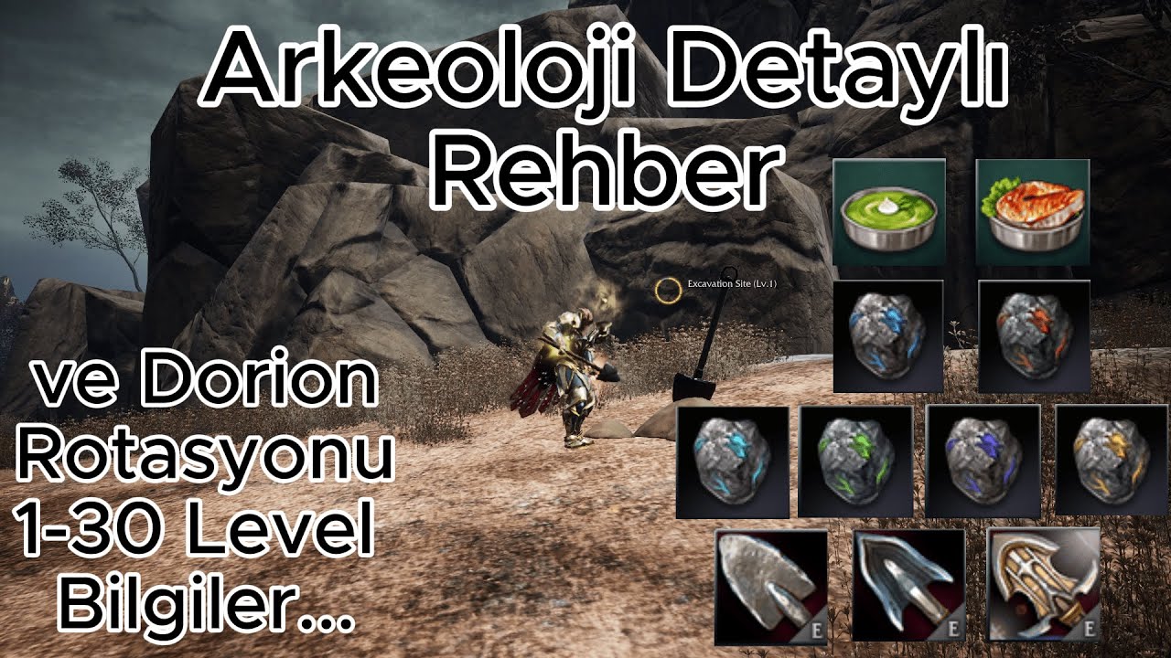 Ne Kadar Kazandırır ? / Arkeoloji Rehberi ve Dorion Rotasoyu / Rise Online #gathering #riseonline