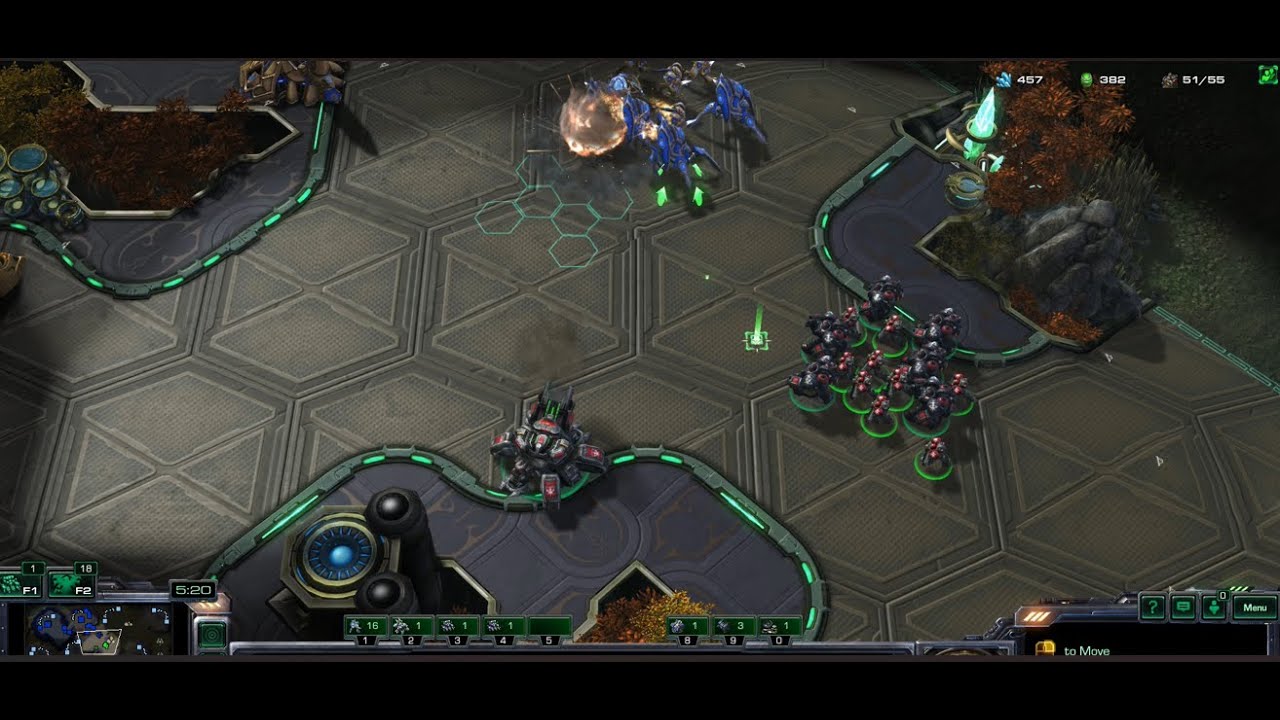 Marine Marauder tank rush T vs P StarCraft II 2025
