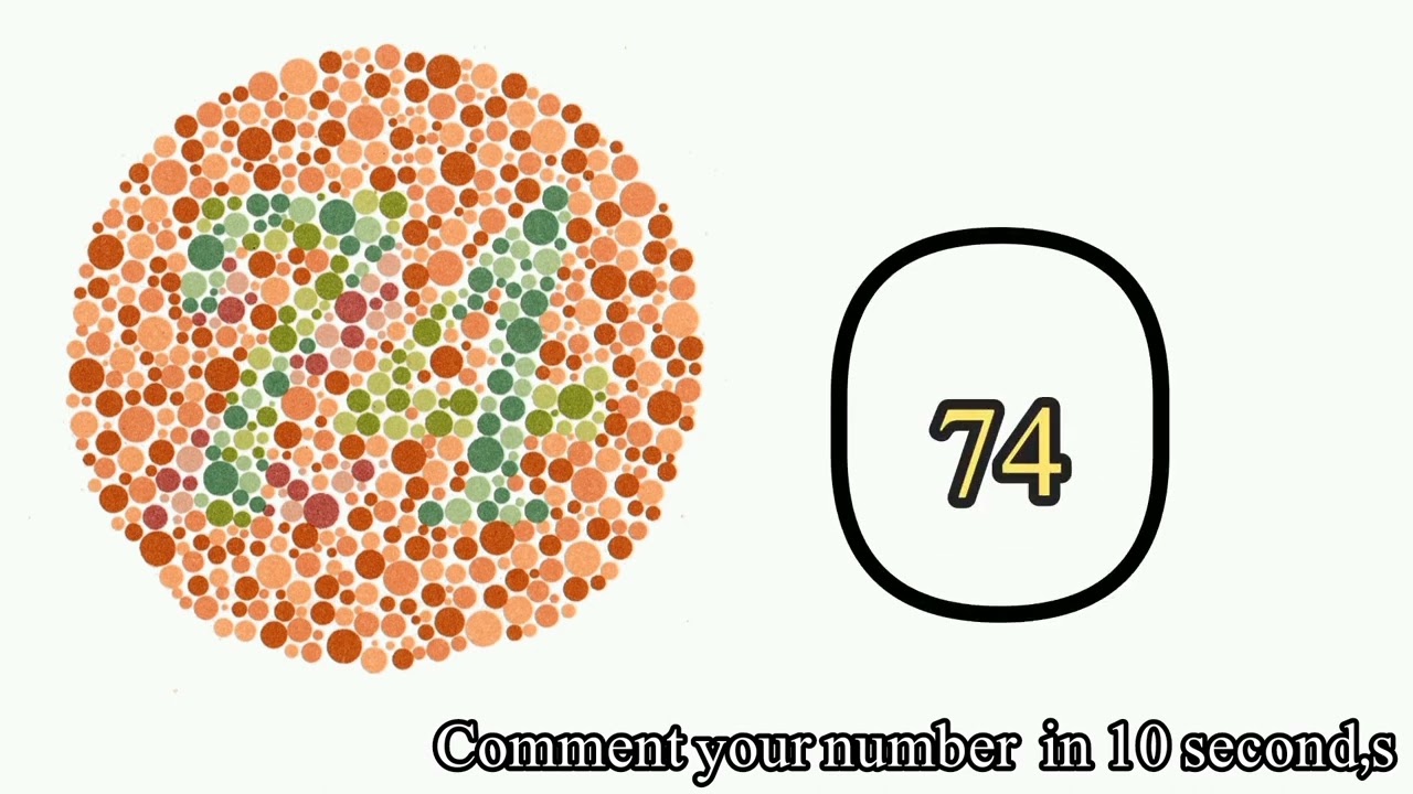colour blindness test_test for colour blind/Ishihara test .eps Topik colour blindness test .