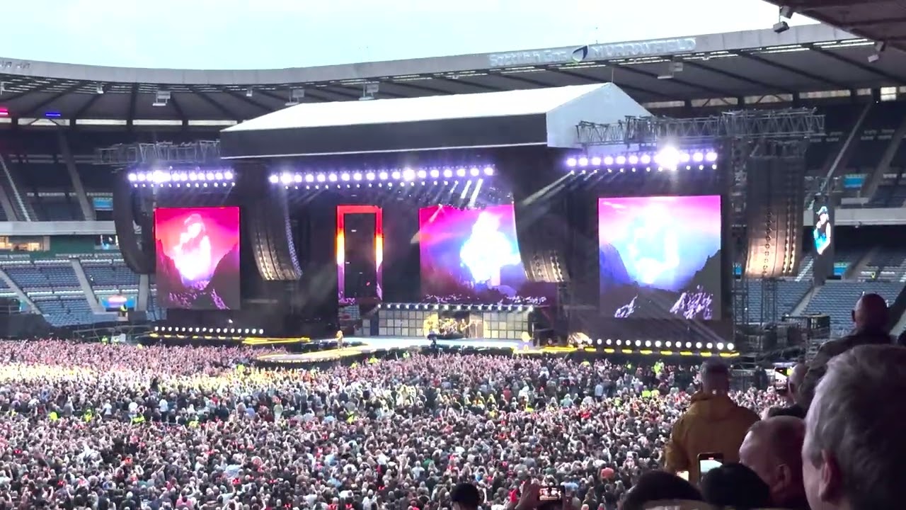 Thunderstruck, AC/DC, Murrayfield Stadium, Edinburgh, August 21, 2025