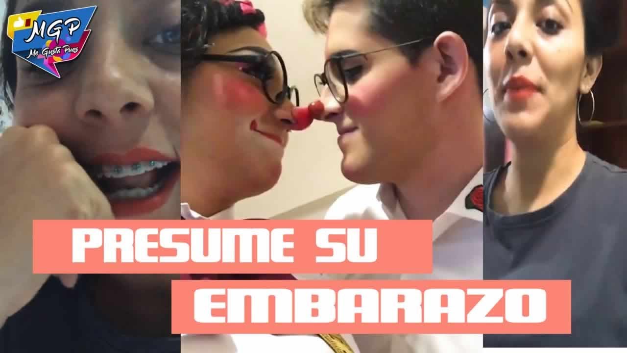Popotitos presume su embarazo.
