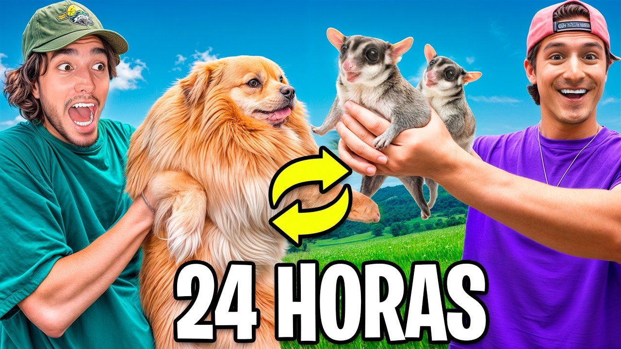 INTERCAMBIE MASCOTAS CON RICKY LIMON POR 24 HORAS !!