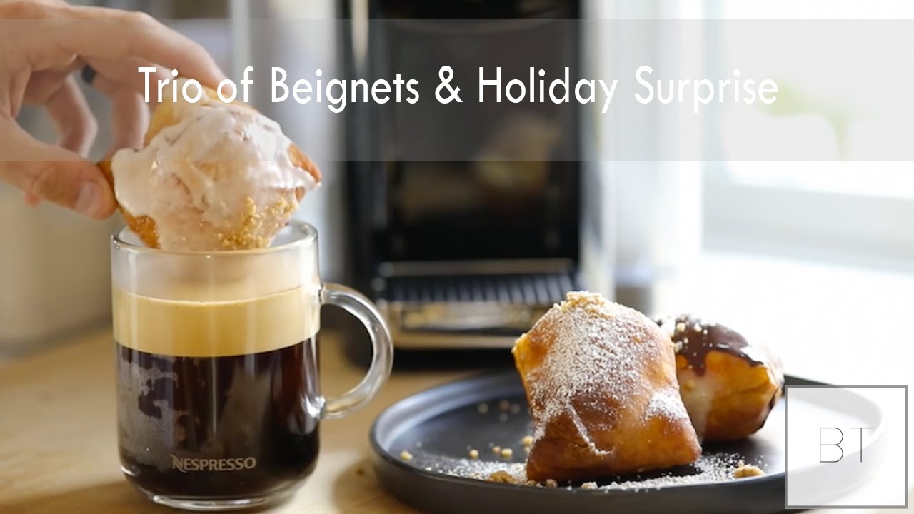 Trio of Beignets & Holiday Surprise