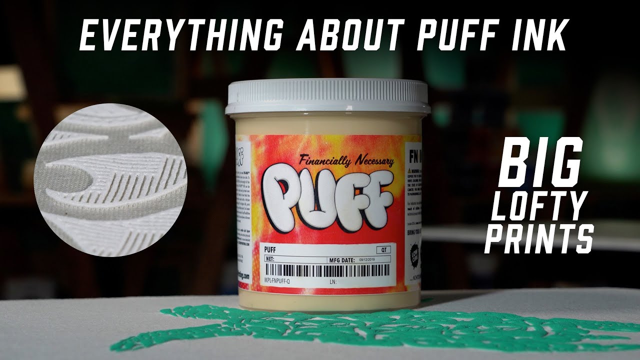 A guide to getting the best puff prints with FN-INK™ Puff