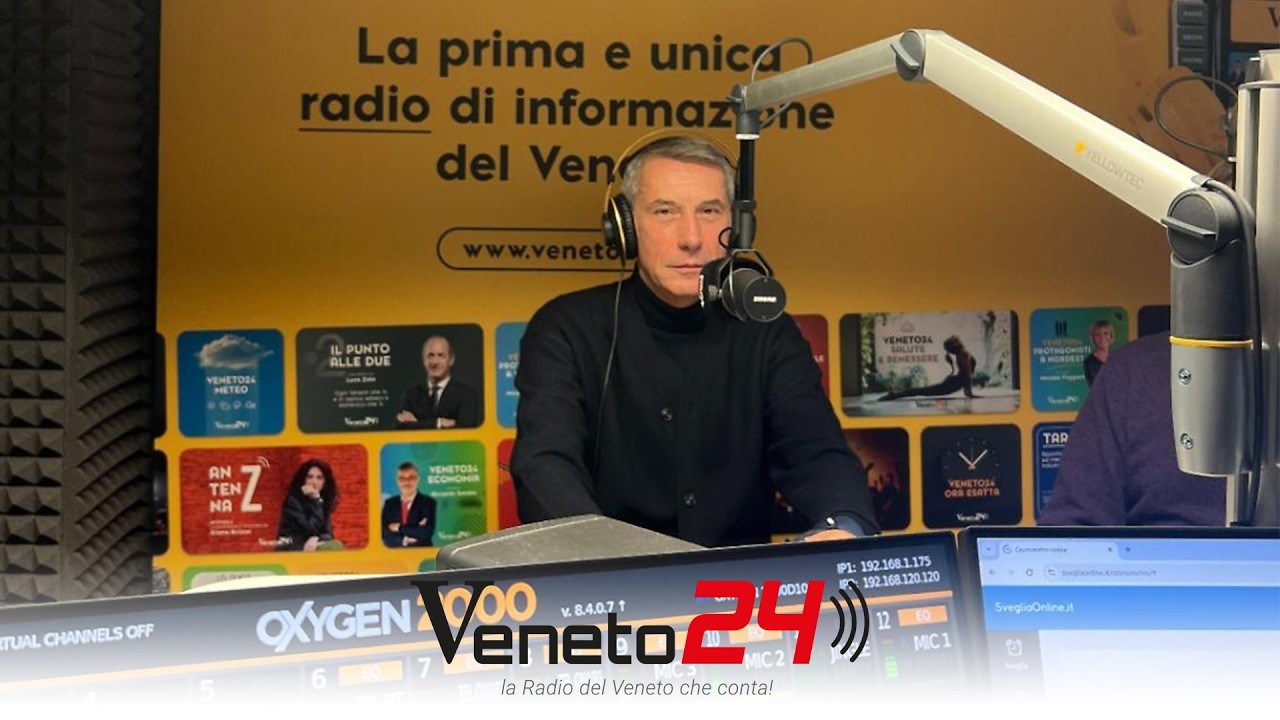 Senatore Antonio De Poli ospite a Buongiorno Regione - Radio Veneto24