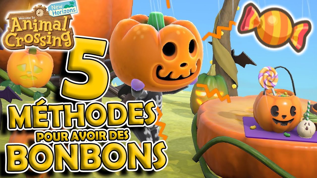 5 MÉTHODE pour avoir des BONBON | Animal Crossing New Horizons