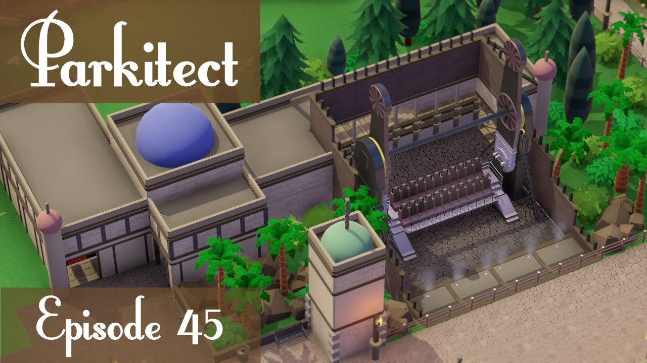 Parkitect I Speed Build #45 - Arabian Themed Top Spin