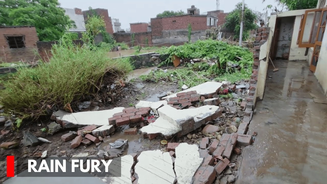 Jammu Rain fury:  Water Enters Homes in Kabir Colony;  Deluge at K.N. Filling Station, Bantalab