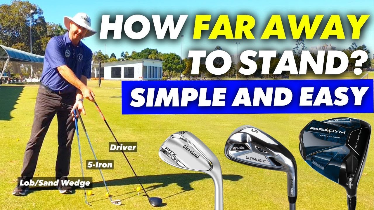 Are You Standing the Right Distance from Your Golf Ball? | A Simple Golf Set Up Solution