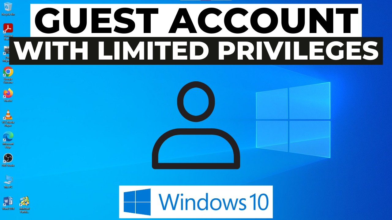 Как создать гостевую учетную запись в Windows 10 с ограниченным доступом
