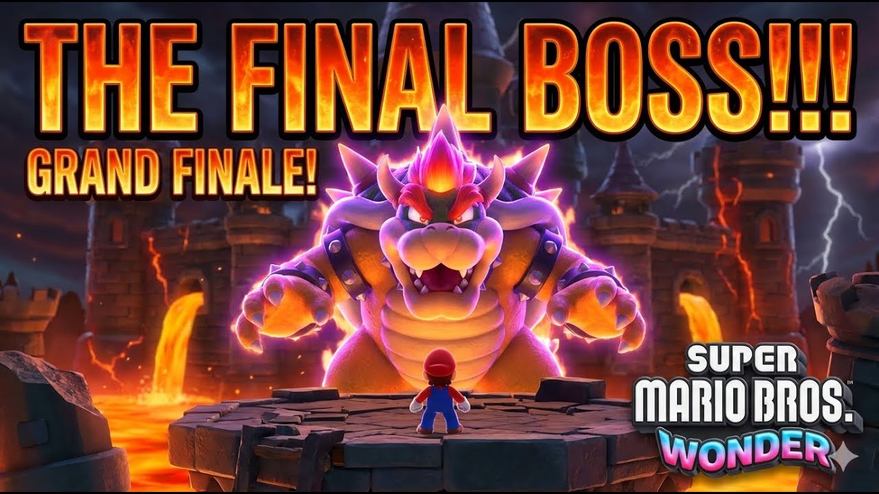 Super Mario Bros  Wonder ll The Final Boss!!!